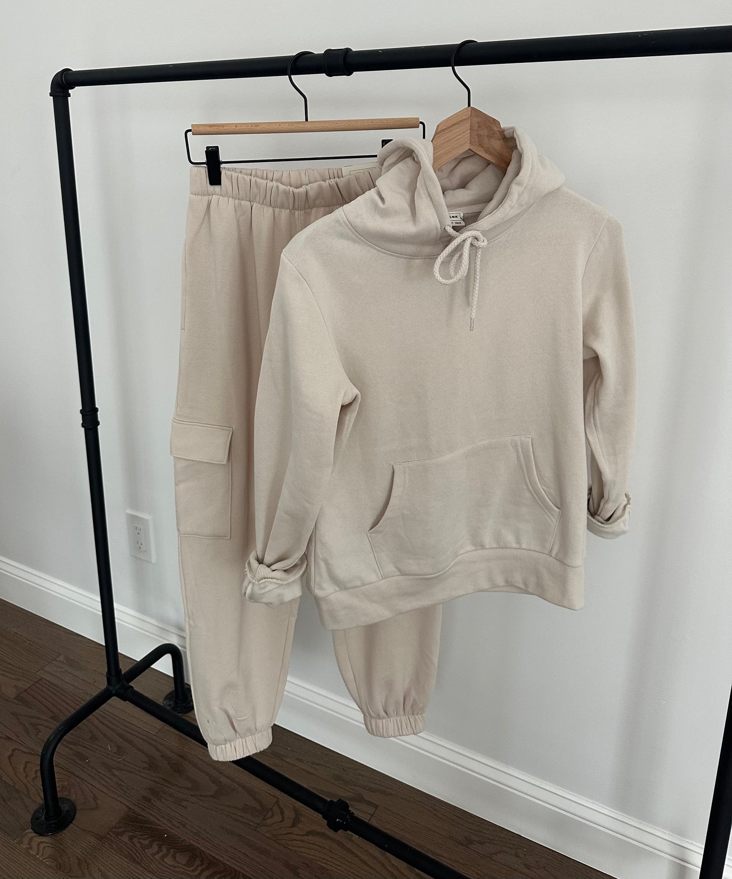 CREAM HOODIE ONLY