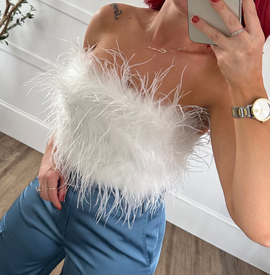 Angélica Feather top