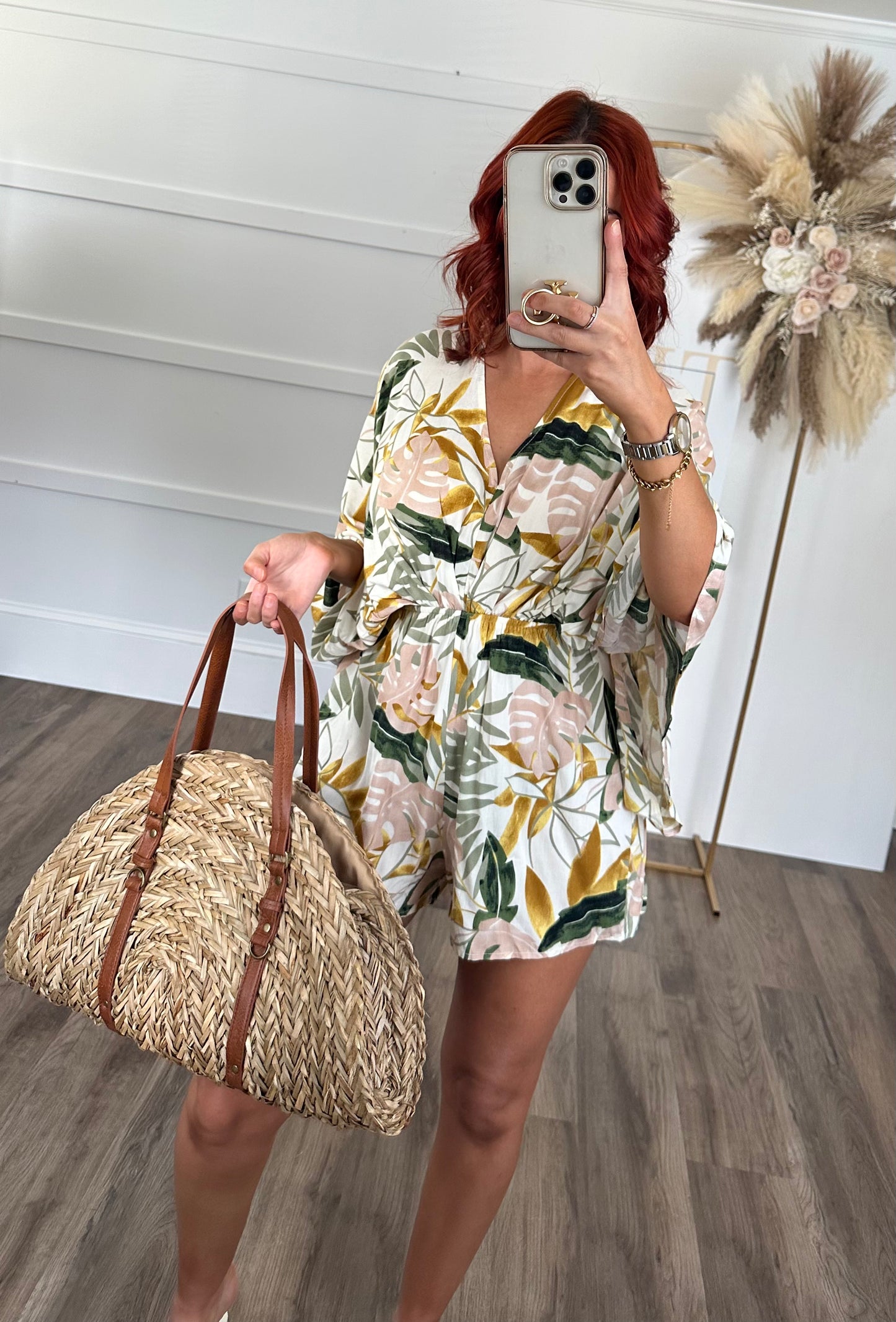 Cátia kimono Sleeve Romper